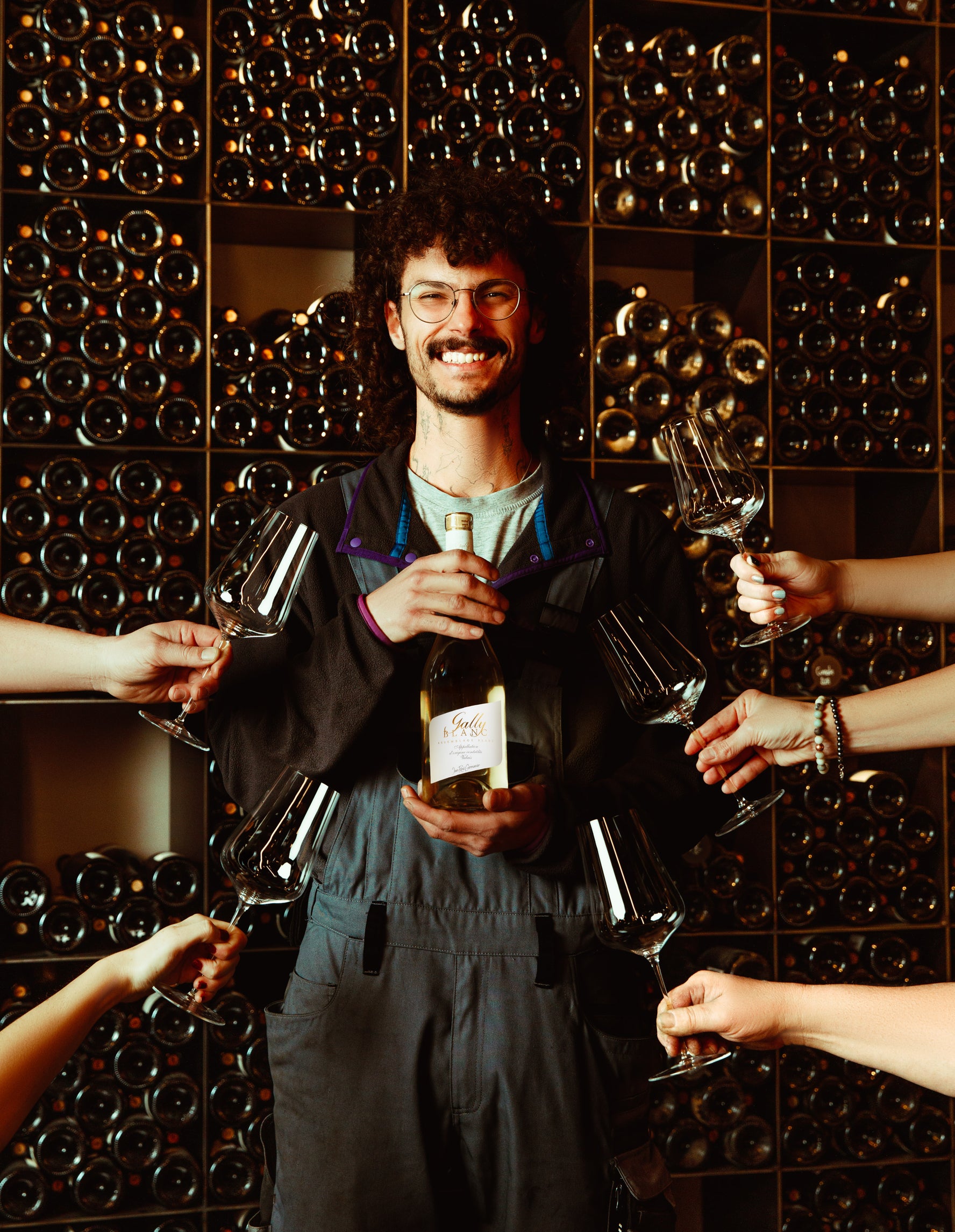 < NEW > GALLY BLANC, assemblage Blanc