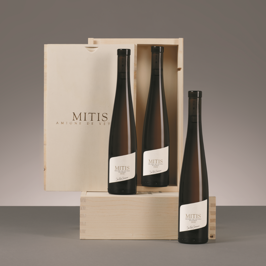 MITIS 3x37.5cl - Wooden box (empty)